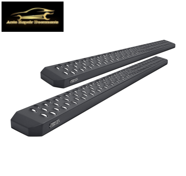 Westin® - 6.25" Grate Steps Black Running Boards